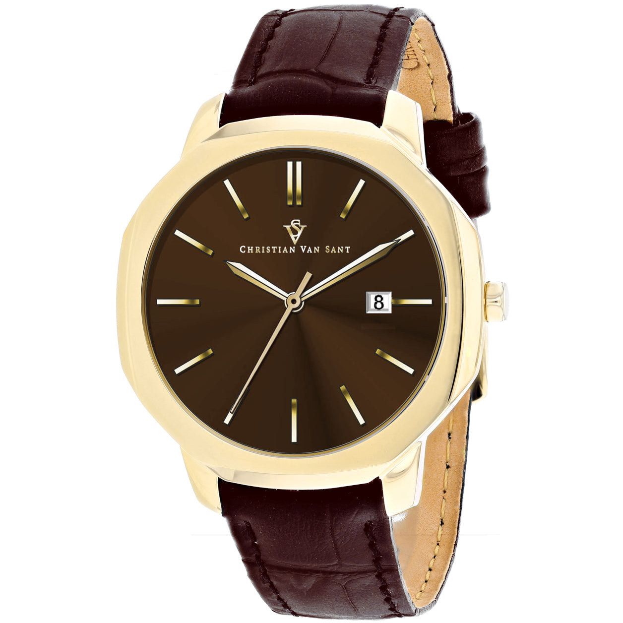 Christian Van Sant Men's Octavius Slim Watch