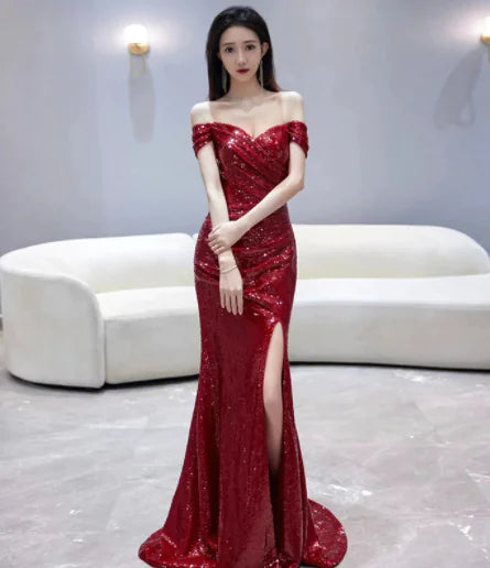 Vestido Blanco de Lujo Asequible de Un Hombro