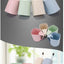 Wheat Square Mouth Oblique Toothbrush Cup