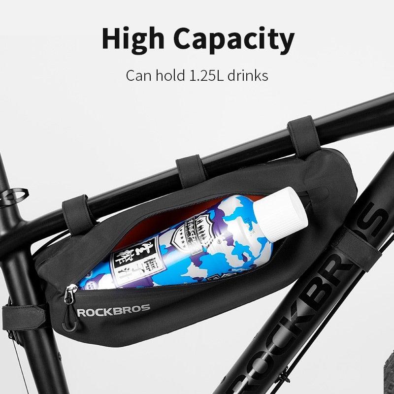 Premium Waterproof Bicycle Top Tube Bag for Essentials