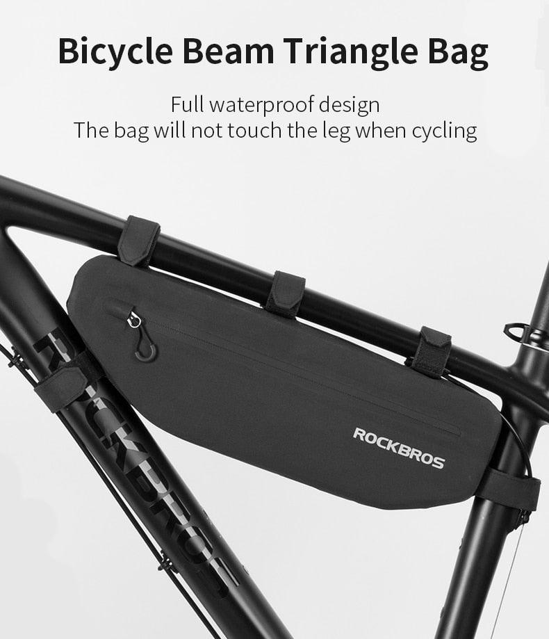 Premium Waterproof Bicycle Top Tube Bag for Essentials