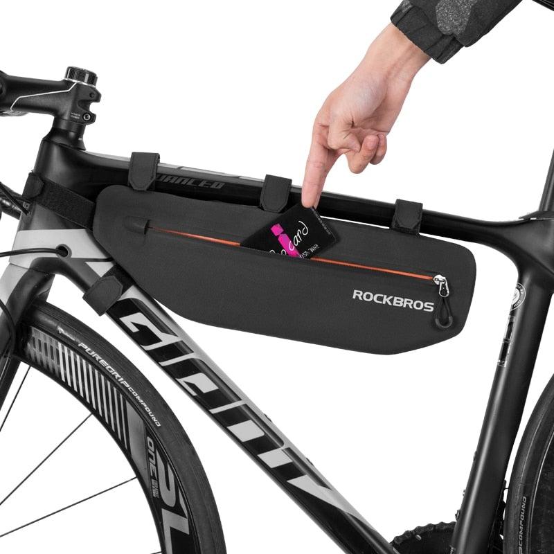 Premium Waterproof Bicycle Top Tube Bag for Essentials
