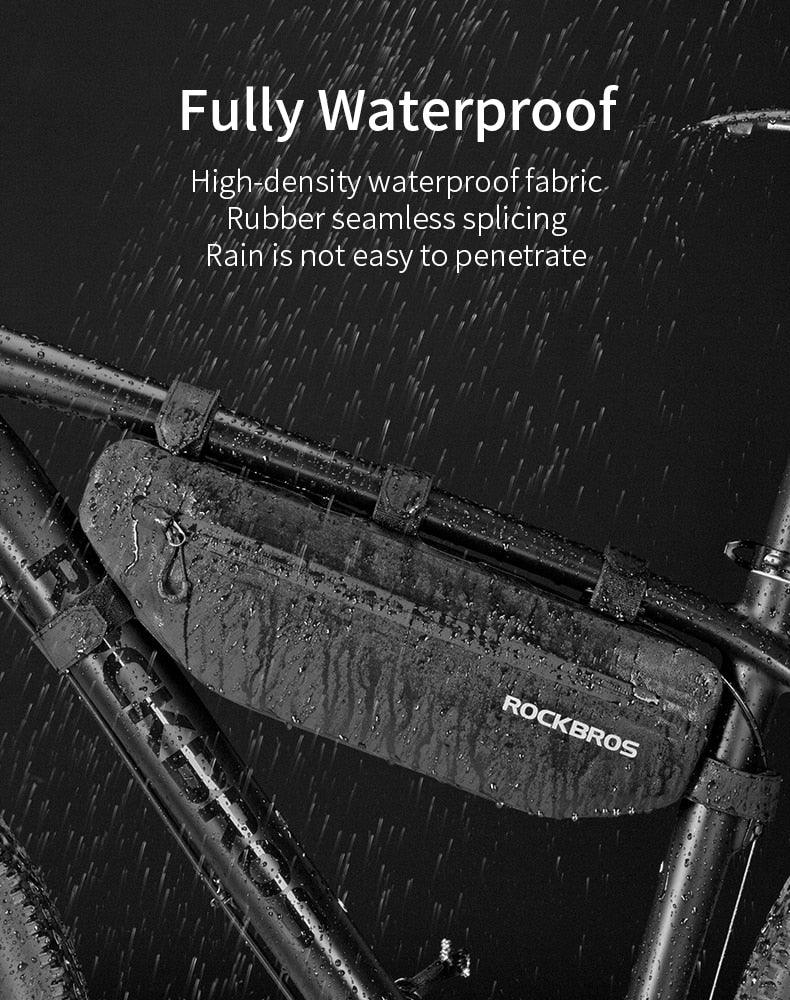 Premium Waterproof Bicycle Top Tube Bag for Essentials