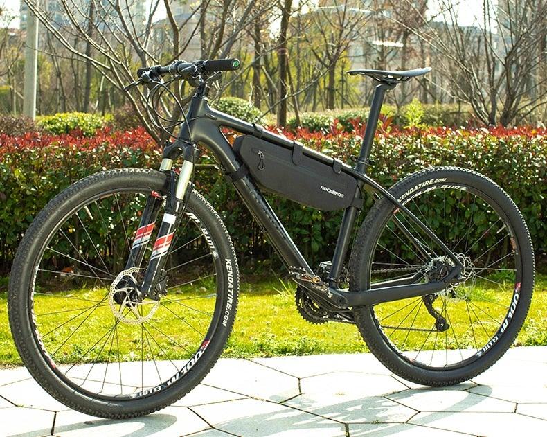 Premium Waterproof Bicycle Top Tube Bag for Essentials