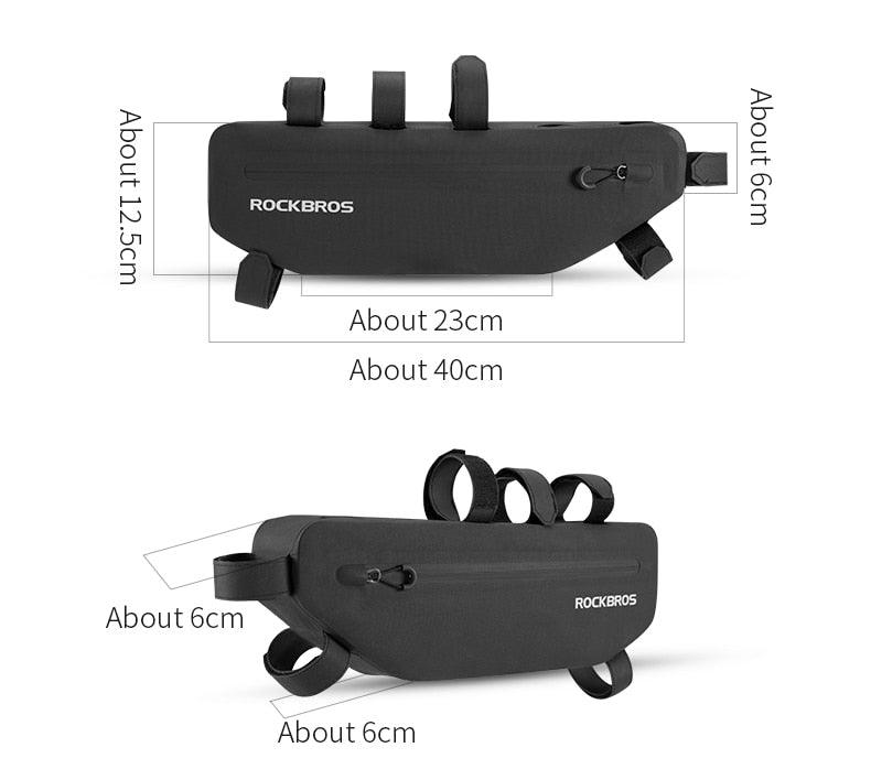 Premium Waterproof Bicycle Top Tube Bag for Essentials