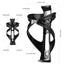 Cyclist's Elite Lightweight Bottle Cage - Durable & Sleek Design