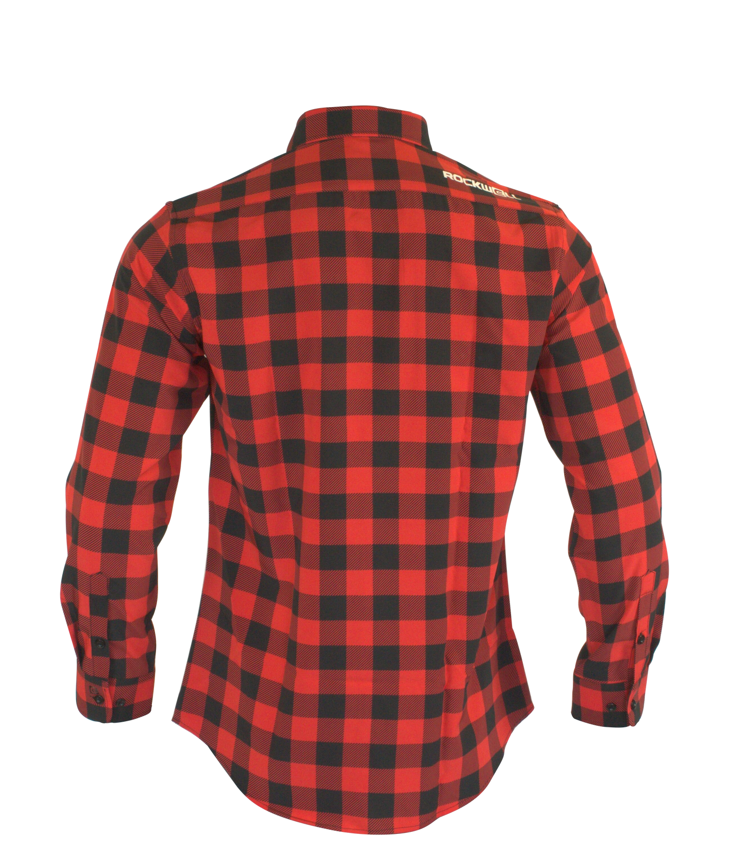 Titan Performance Long Sleeve Shirt - Black/Red Plaid - Korvel