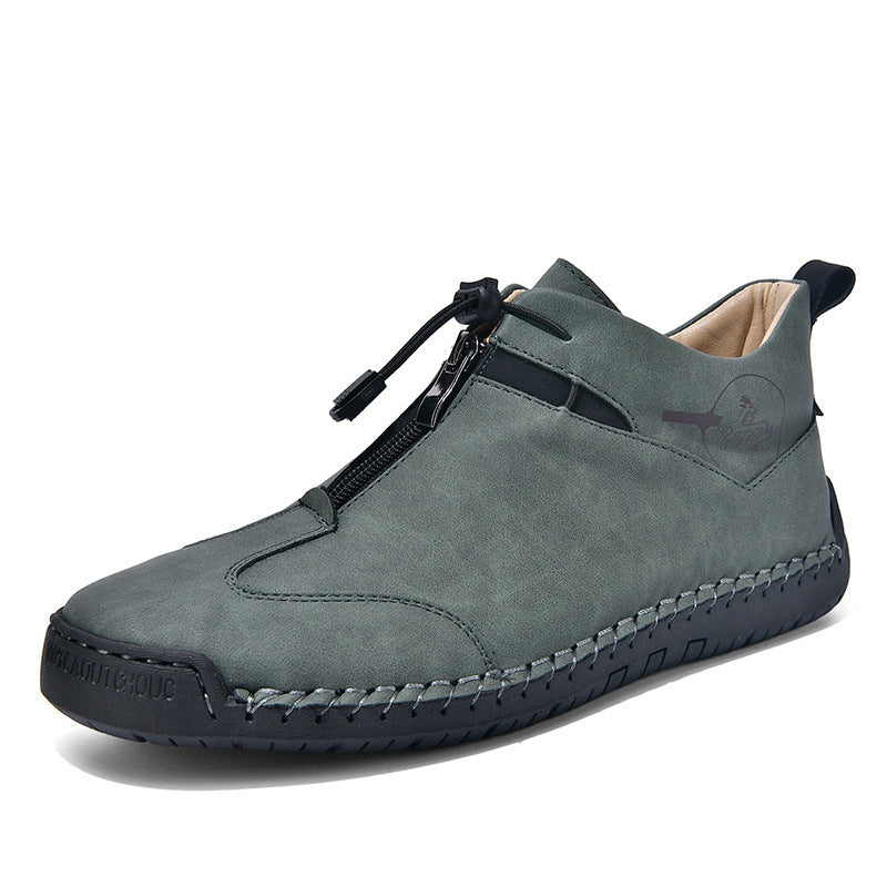 Premium Casual Men's Leather Shoes for Travel