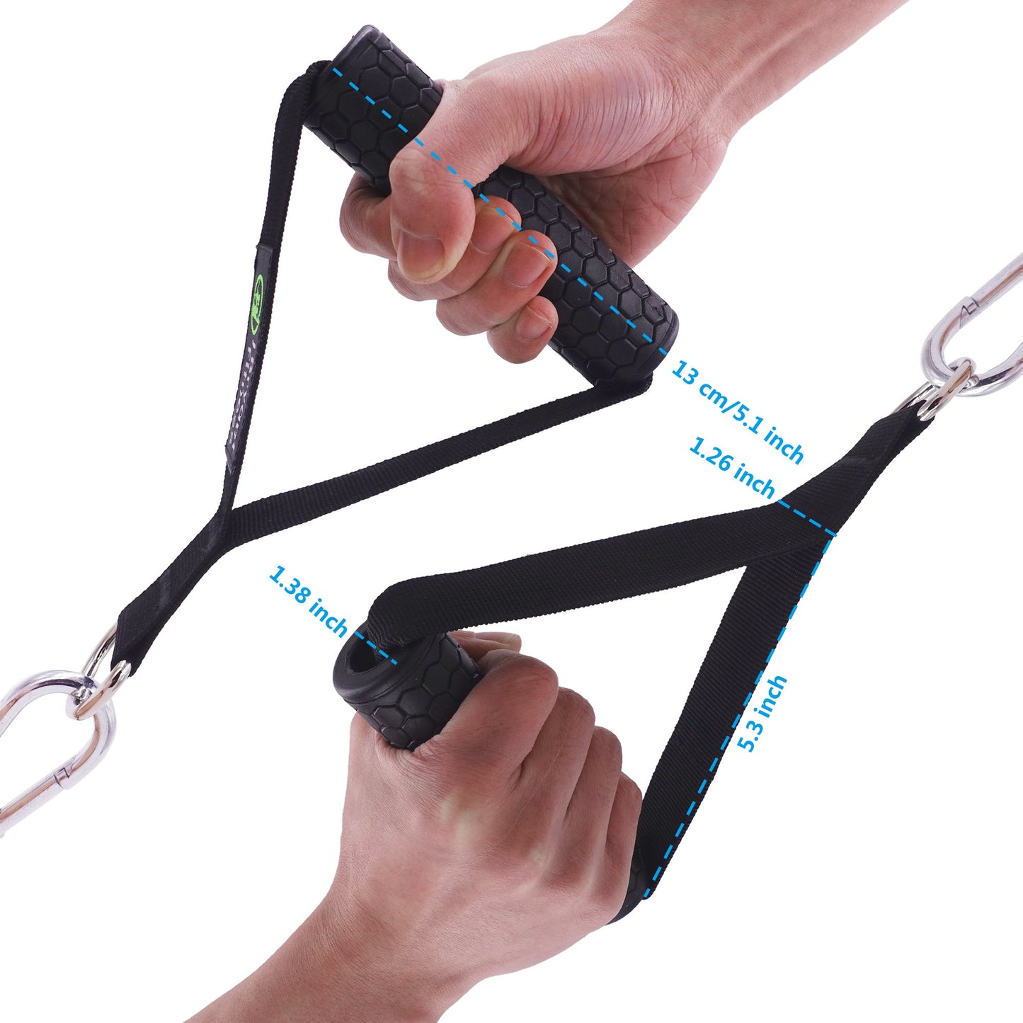 Premium Anti-Slip Resistance Band Handles for Ultimate Performance - Korvel