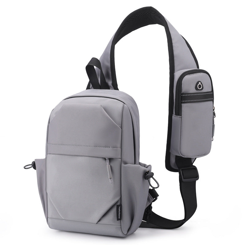 Mochila de Tela Oxford para Hombre - Bolsa de Hombro Versátil