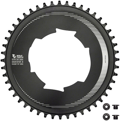 Wolf Tooth Aero 107 BCD Chainring - 48t for SRAM Eagle Flattop