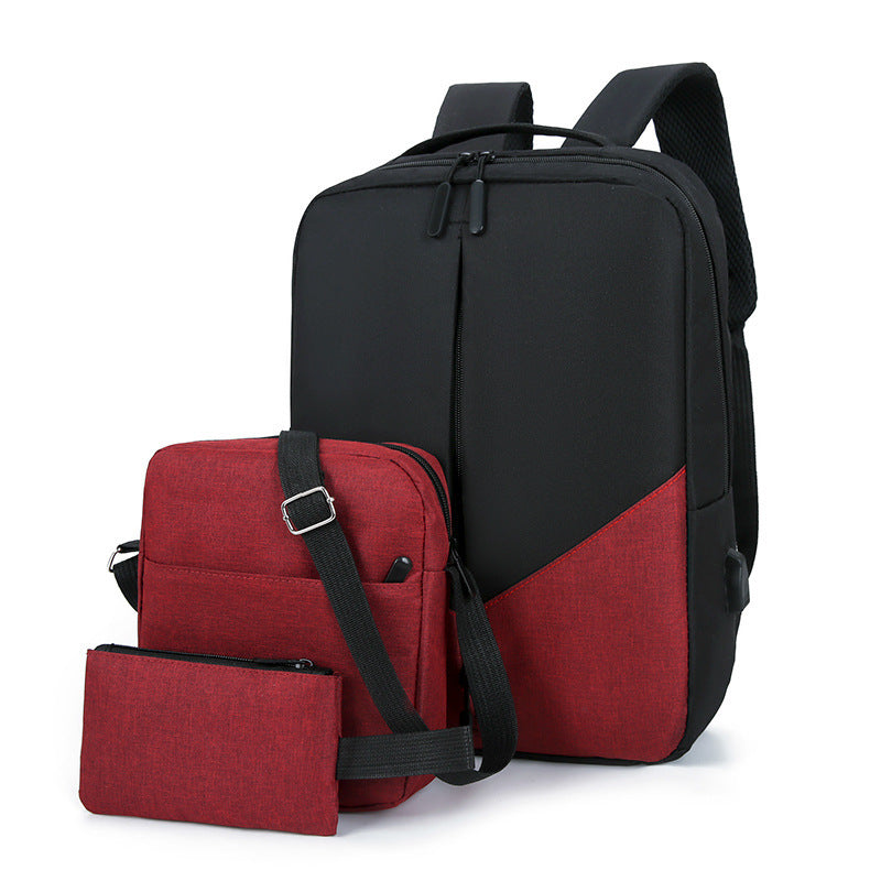 Sac à dos multifonctionnel USB pour hommes - Grande capacité