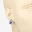 Pendientes de Tanzanita y Diamante Blanco de 5.95 Quilates en Oro Blanco de 14K