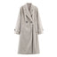 Manteau long élégant minimaliste pour femmes