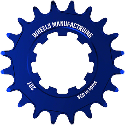 Engranaje SOLO-SPEED de Wheels Manufacturing - 20t en Azul