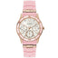 Guess Women's Pink Rose Gold Tone Multi-function Watch