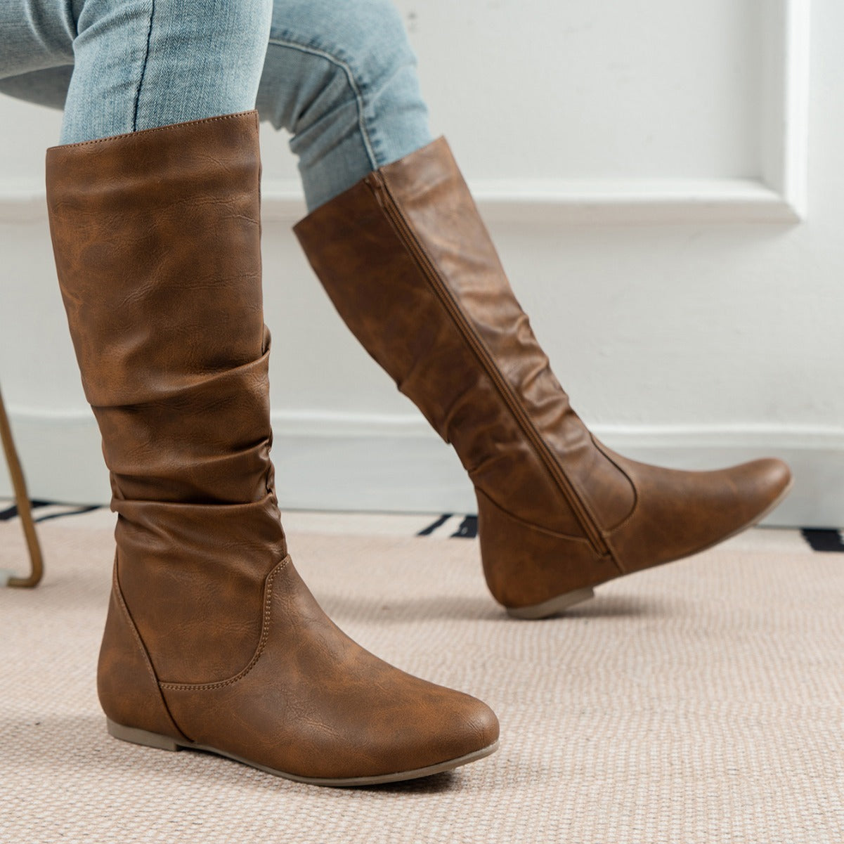 Botte Western Femme Fashion Middle