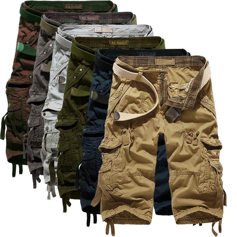 Shorts cargo premium avec poches multiples pour un port polyvalent