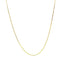 18k Yellow Gold Diamond Cut Cable Link Chain - 0.80 mm