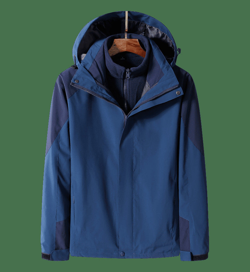 Three-in-One Shell Jacket - Versatile Waterproof Outerwear