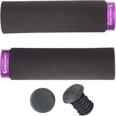 Empuñaduras Wolf Tooth Fat Paw Lock-on - Púrpura Ultravioletas