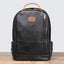 Men's Genuine Leather Top Grain Cowhide Travel Backpack