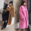 Womens Long Cashmere-Like Coat