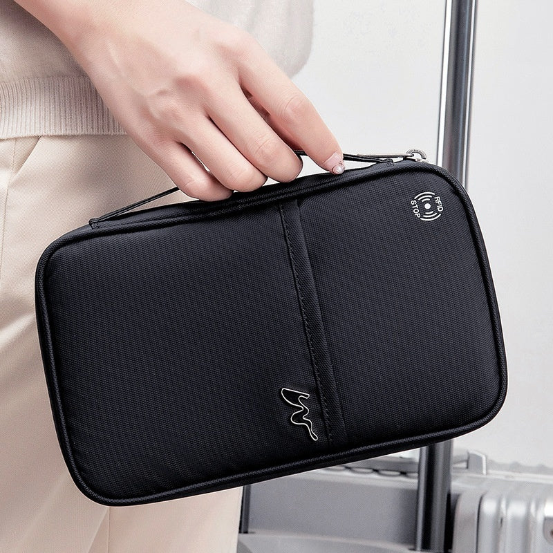 Funda de Pasaporte Antirrobo RFID Premium para Viajes