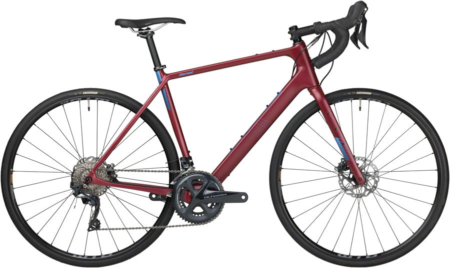 Bicicleta Salsa Warroad C Ultegra - 700c Carbono Rojo Oscuro 54.5cm
