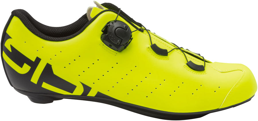 SIDI Fast 2 Road Shoes - Men's Yellow Fluo/Black 42.5