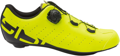 Zapatos de carretera SIDI Fast 2 - Hombre Amarillo Fluo/Negro 43.5