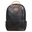 Men's Genuine Leather Top Grain Cowhide Travel Backpack