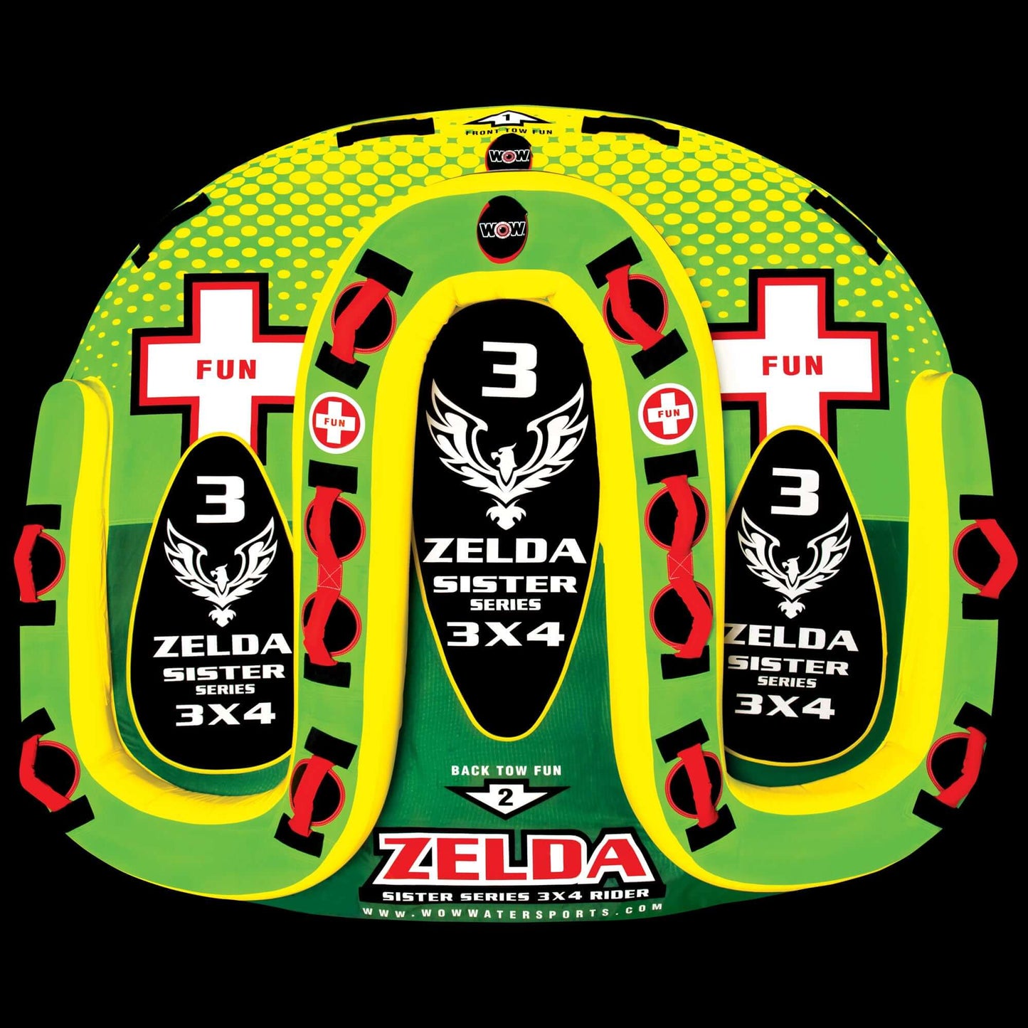 WOW Sports Zelda Tube de Traction pour 1-3 Personnes