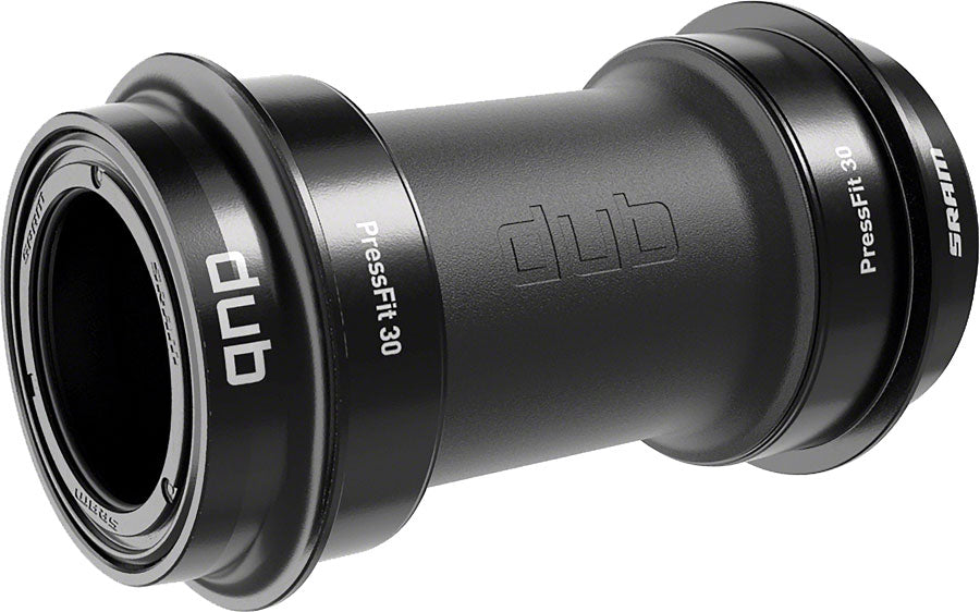 SRAM DUB PressFit30 Bottom Bracket - PF30 68/73mm Negro