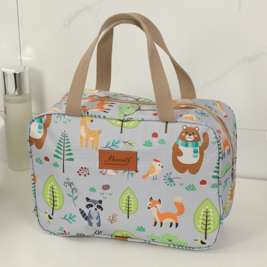 Trousse de toilette de voyage portable à haute capacité