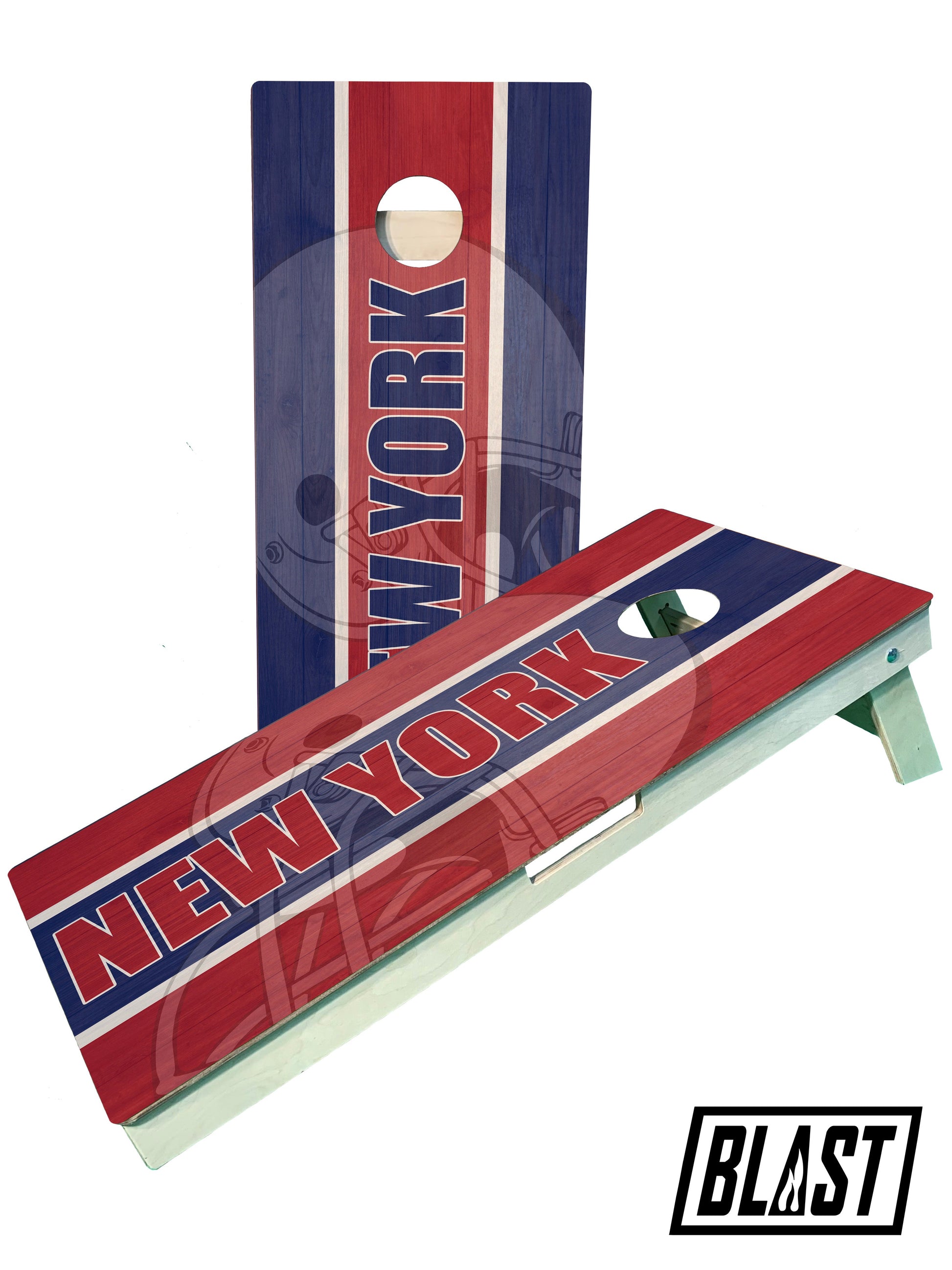 Premium New York Football Team Cornhole Boards for Ultimate Tailgating Fun - Korvel