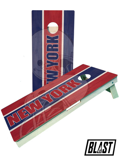 Premium New York Football Team Cornhole Boards for Ultimate Tailgating Fun - Korvel