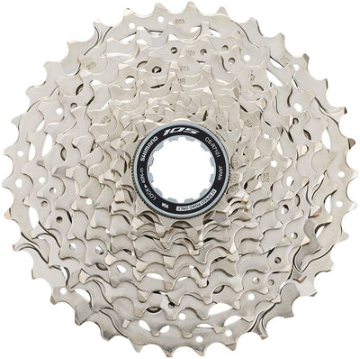 Cassette Shimano 105 CS-R7101-12 - 12 Velocidades 11-34t Plata