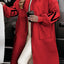 Hooded Long Windbreaker Jacket with Pockets for Women