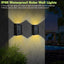 2Pcs Solar Deck Lights - Waterproof Outdoor Lighting