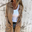 Elegant Single Breasted Knitted Wrap Coat for Women