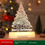 MANDOTOS 3D LED Acrylic Night Light Ornament - Festive Holiday Decor