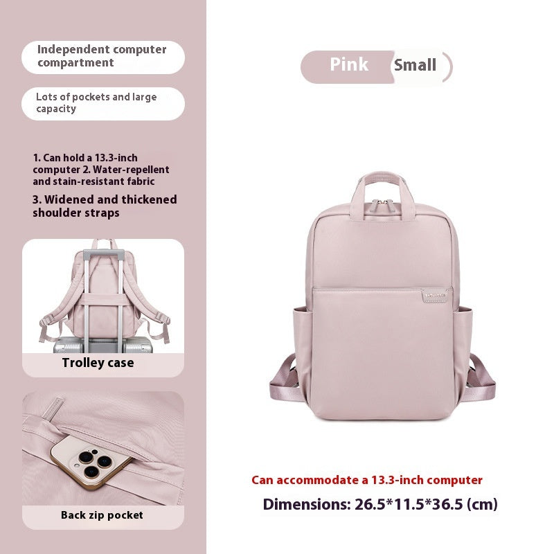 Elegant Canvas Travel Backpack for Women
