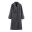 Manteau long élégant minimaliste pour femmes
