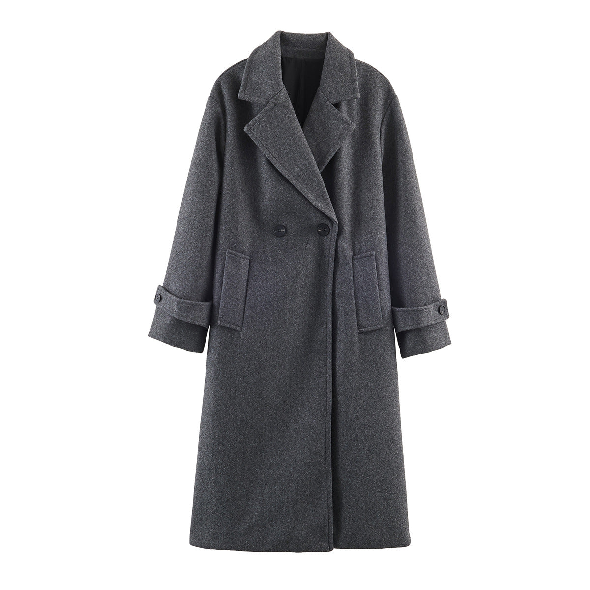 Manteau long élégant minimaliste pour femmes