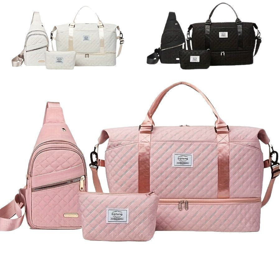Juego de Organizadores de Viaje de Gran Capacidad para Mujeres - Bolsas de Viaje