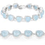 Pulsera de Plata Esterlina con Aguamarina de 25.90 Quilates