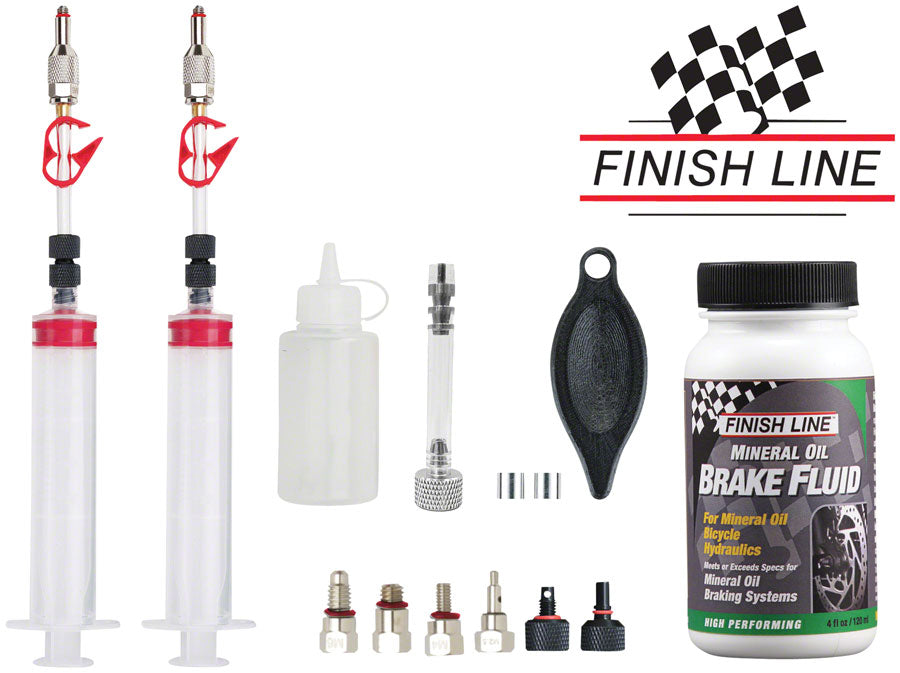 Kit de Sangrado de Aceite Mineral Jagwire Pro con Adaptadores para Varias Marcas