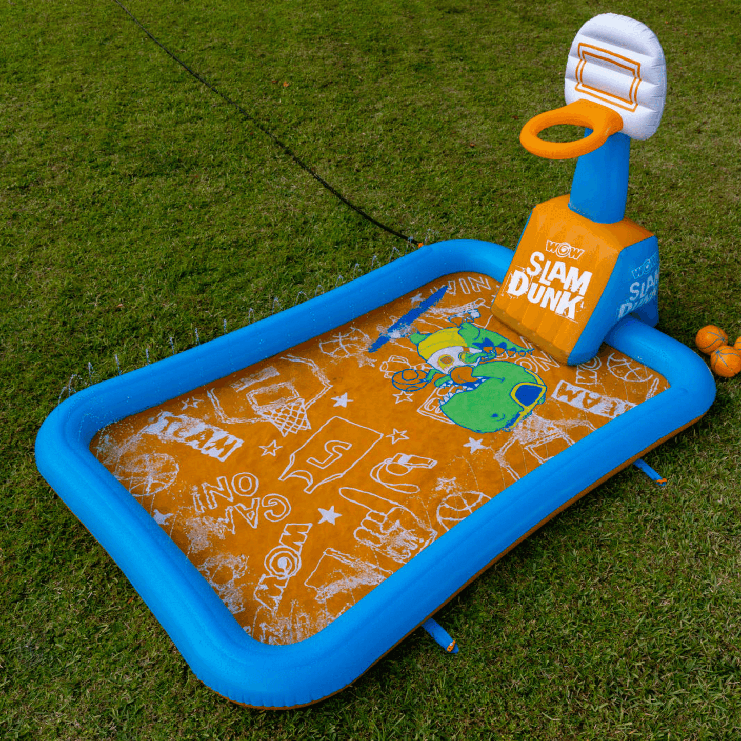 WOW Sports Slam Dunk Splash Pad - Fun Water Play Experience