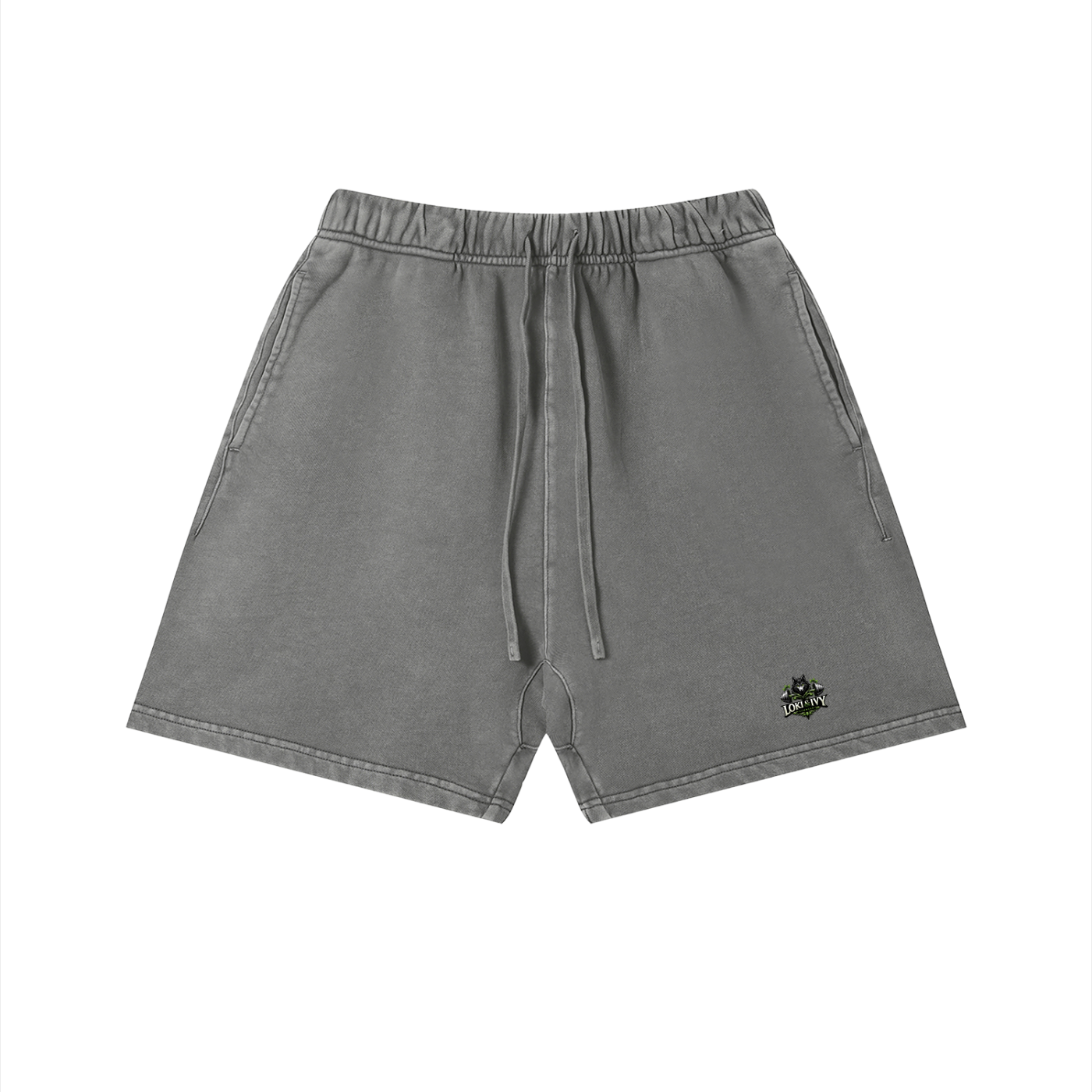 Pantalones Cortos de Algodón Vintage Wash Unisex Loki & Ivy